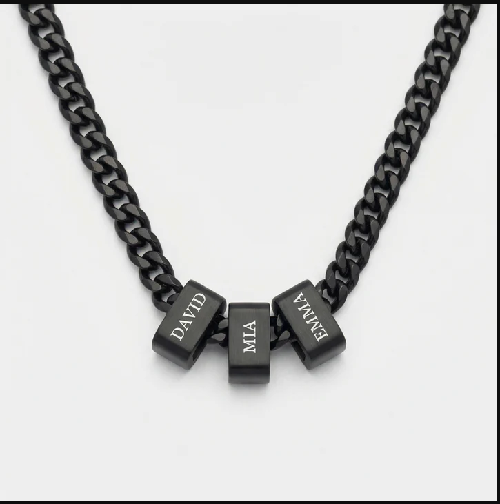 The Men's Custom Name Necklace