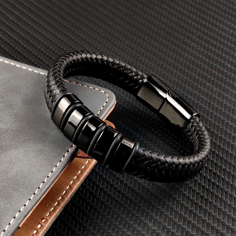 The Personalized Leather Bracelet