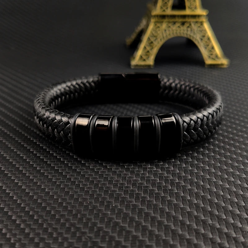 The Personalized Leather Bracelet