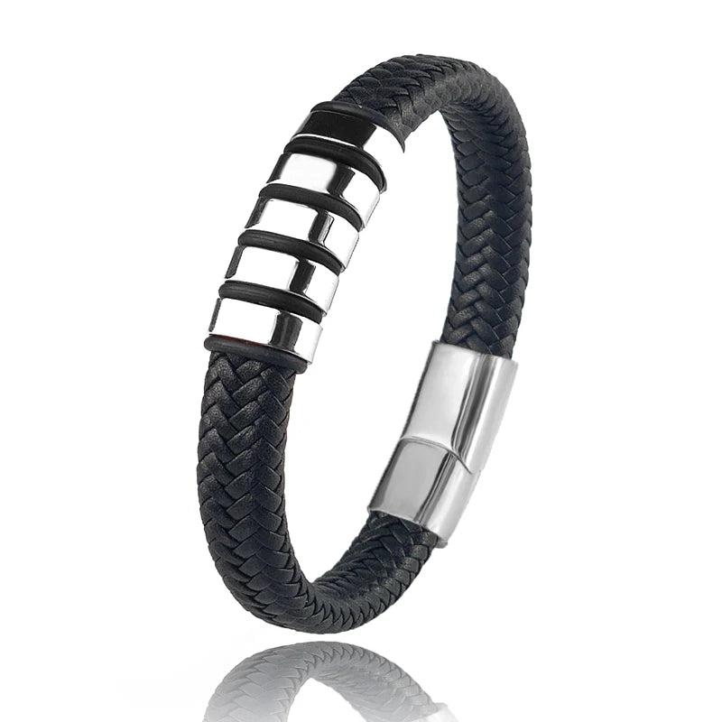 The Personalized Leather Bracelet