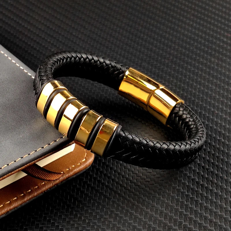 The Personalized Leather Bracelet