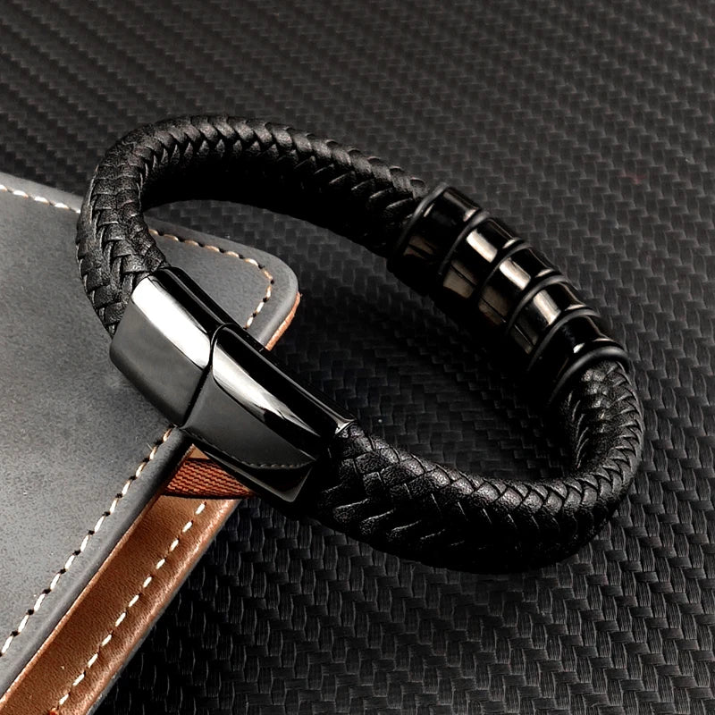 The Personalized Leather Bracelet