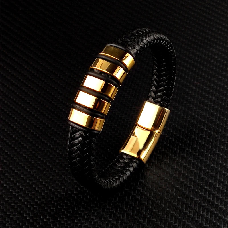 The Personalized Leather Bracelet