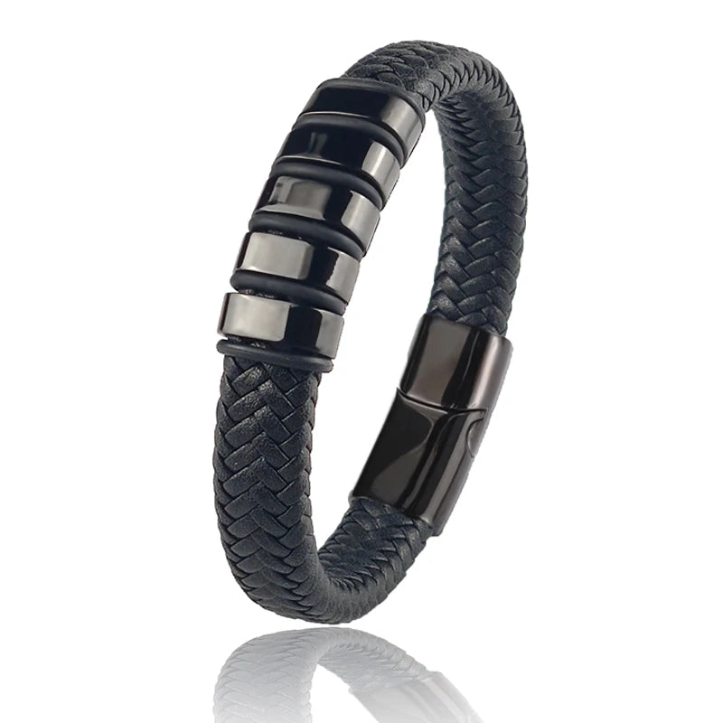 The Personalized Leather Bracelet
