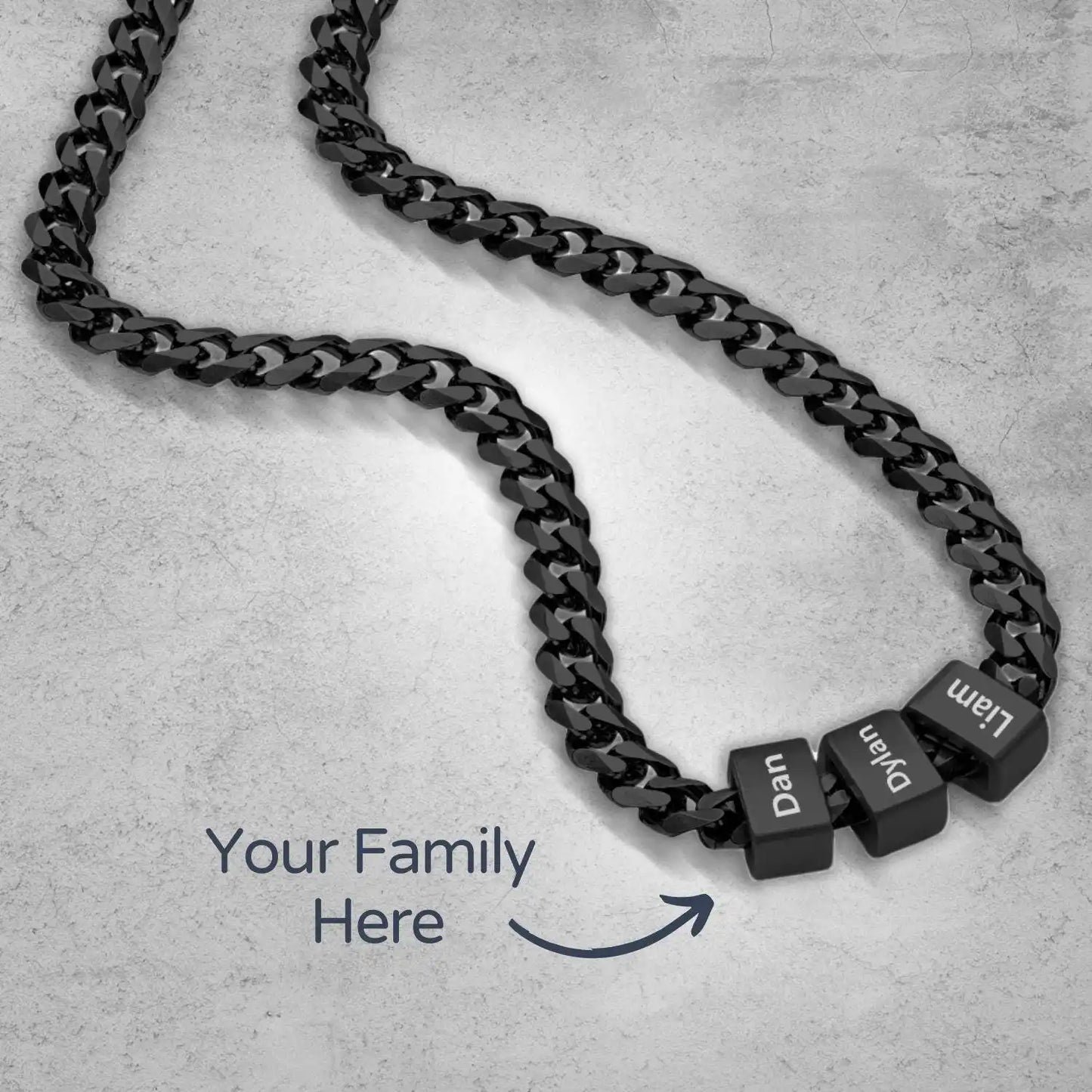 The Men's Custom Name Necklace
