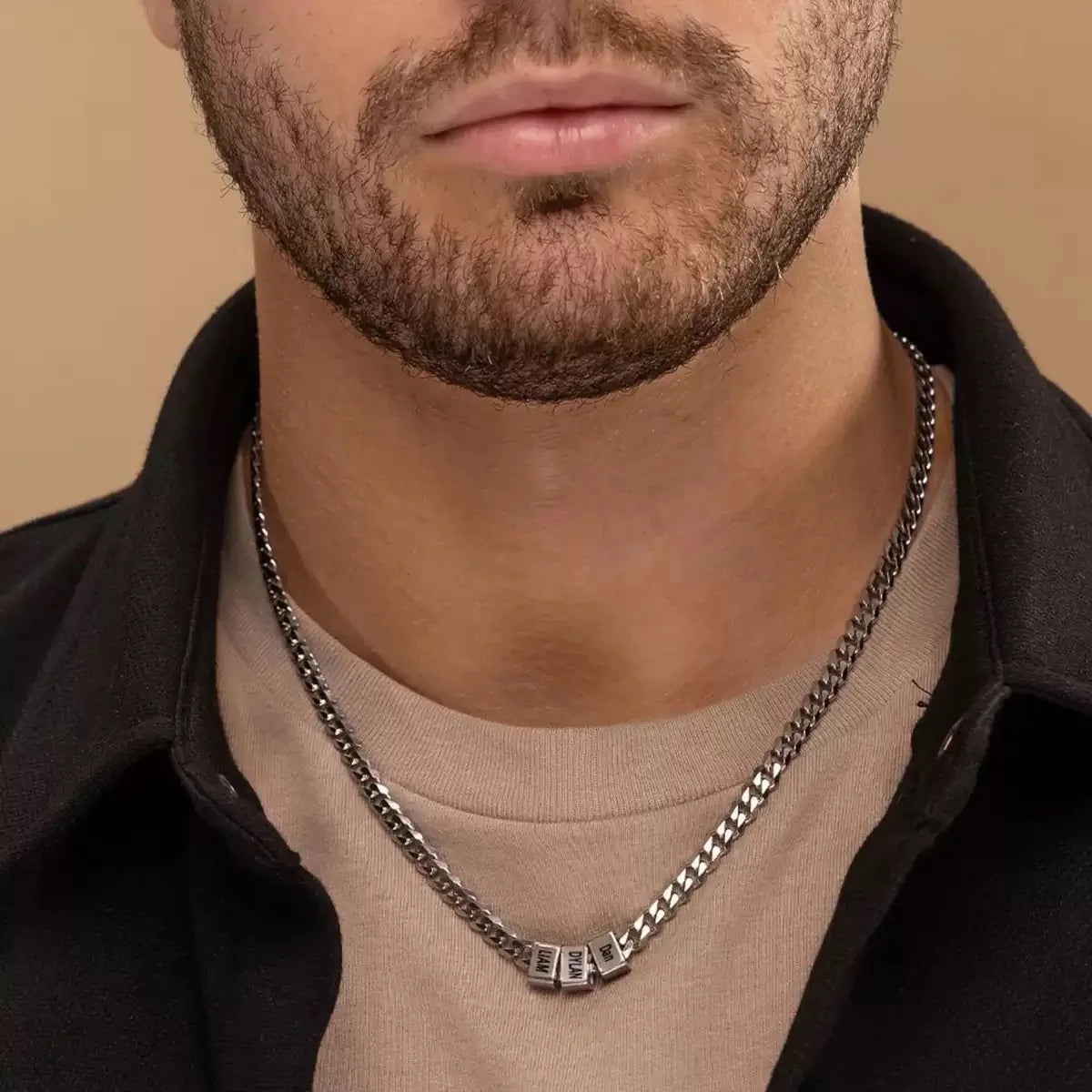 The Men's Custom Name Necklace