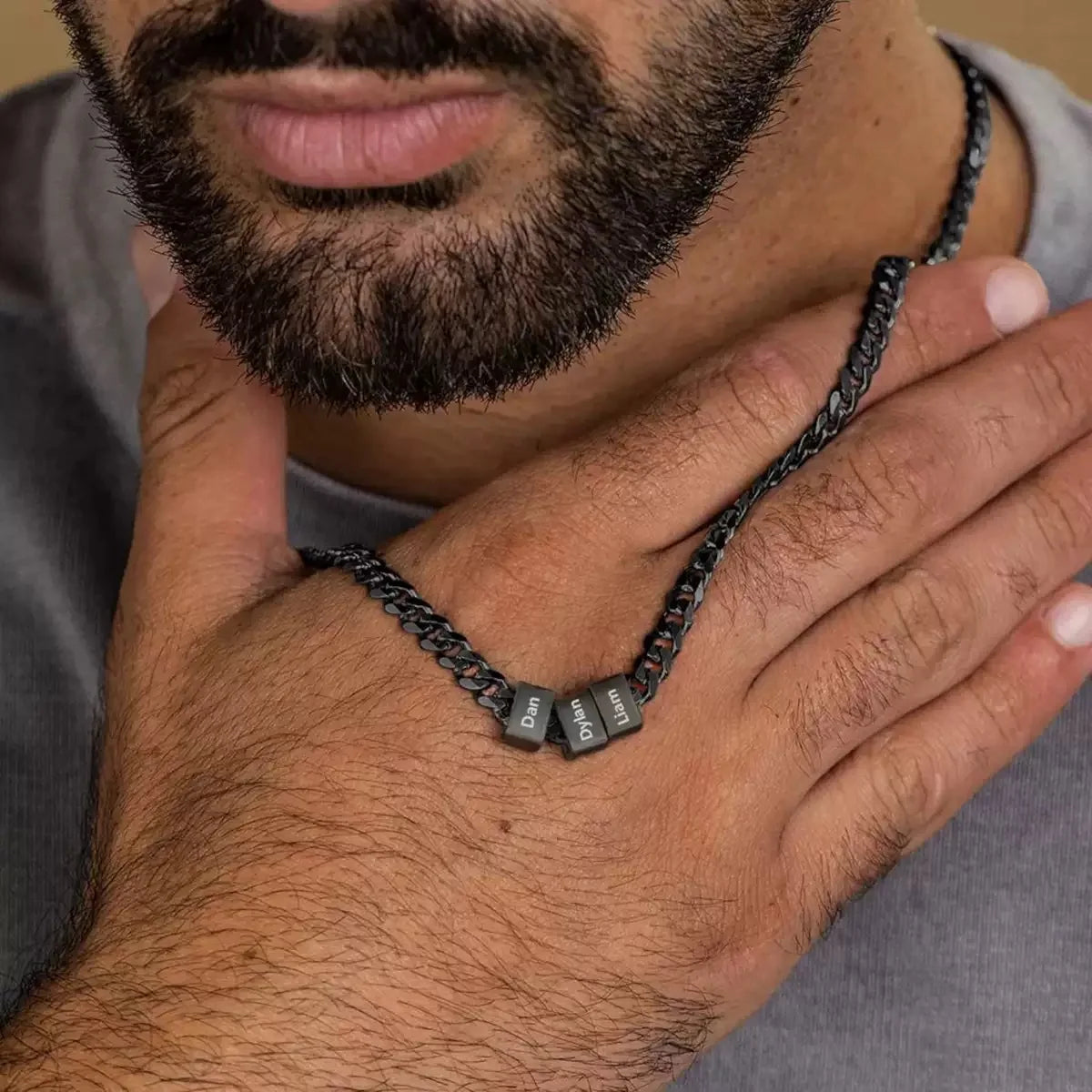 The Men's Custom Name Necklace