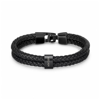 Custom Engraved Men's Name Bracelet