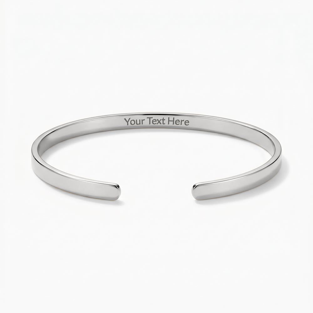 Custom Engraved Cuff Bracelet