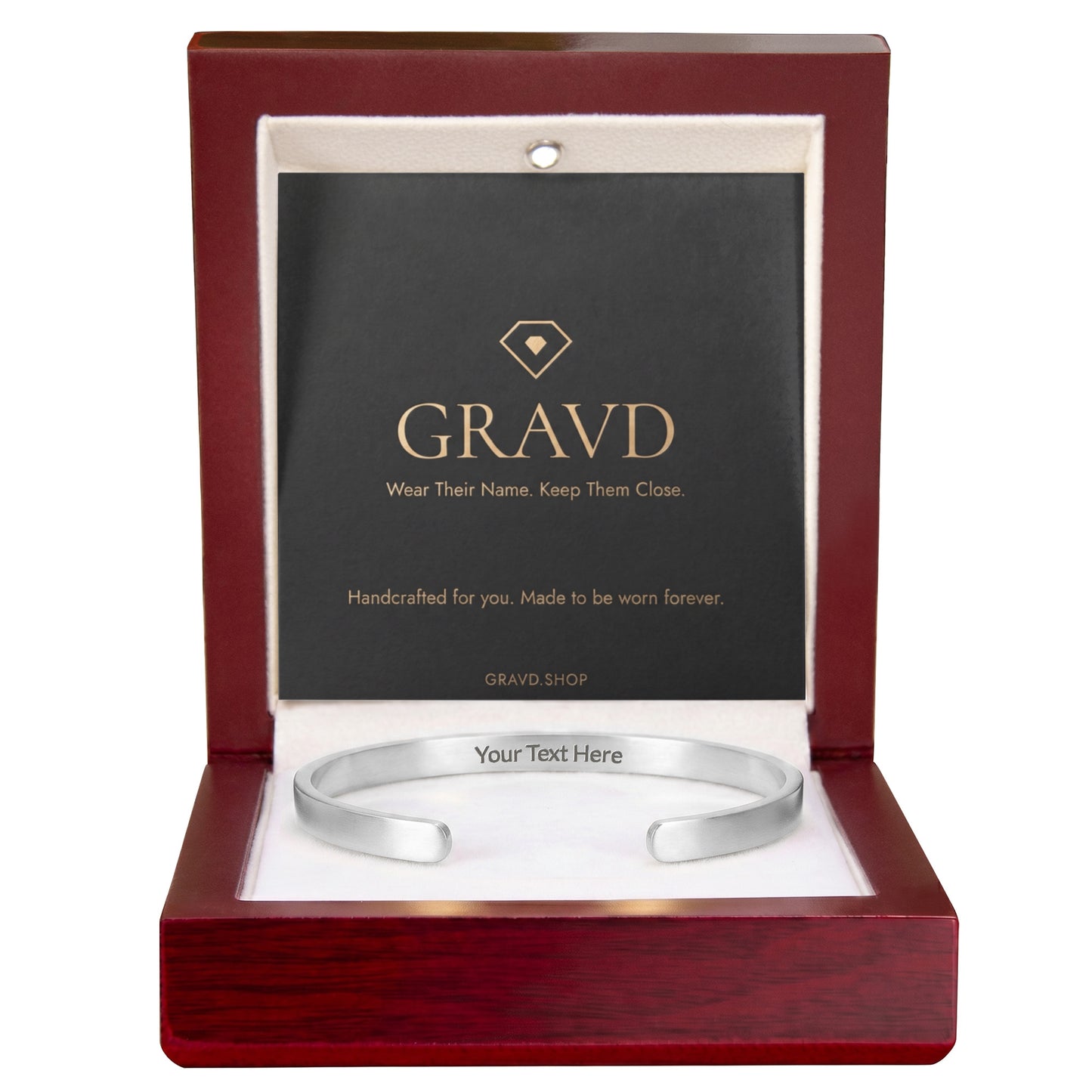 Custom Engraved Cuff Bracelet