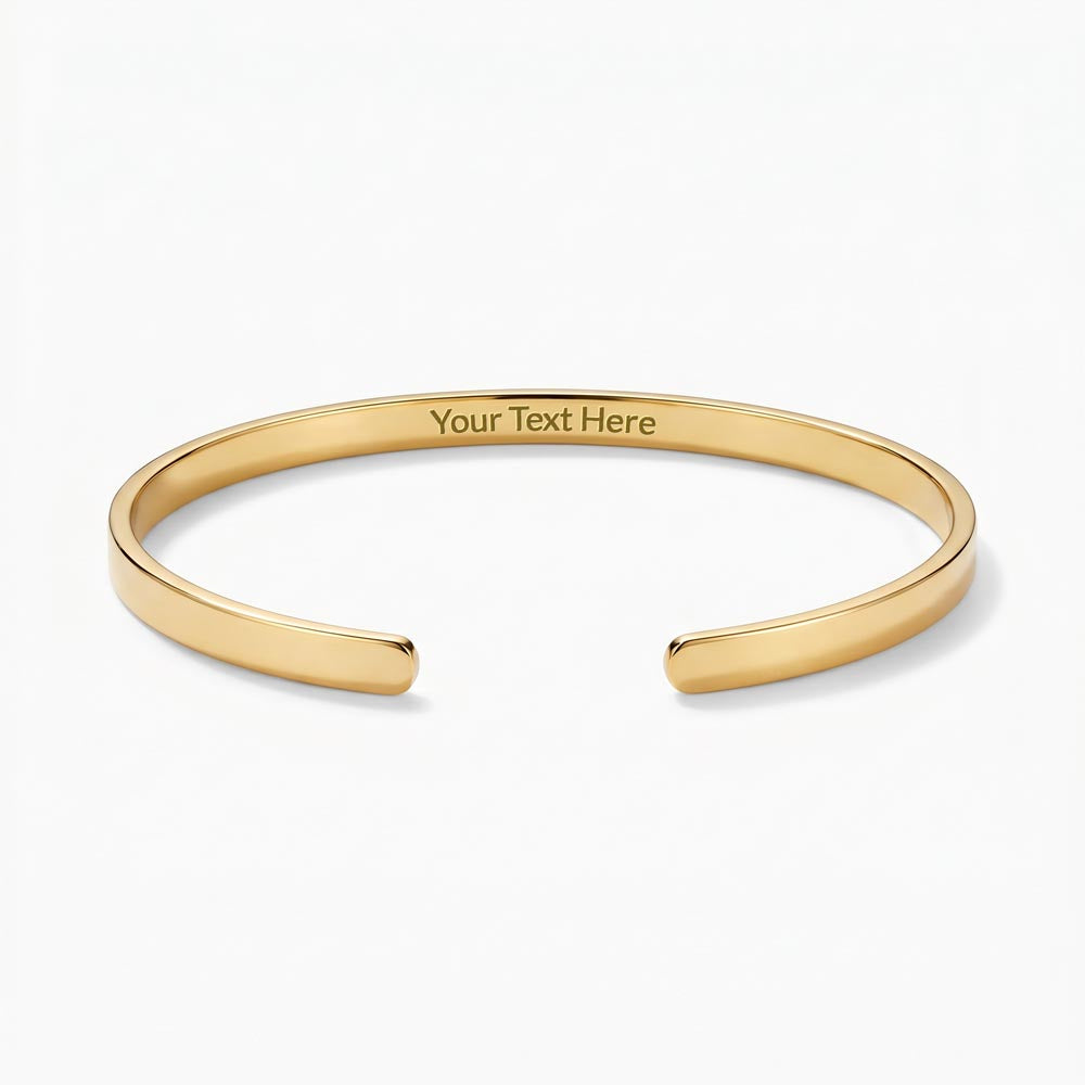 Custom Engraved Cuff Bracelet