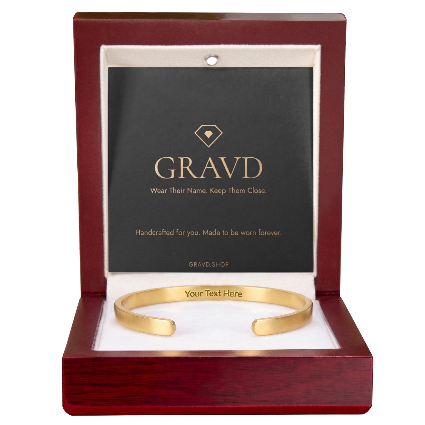 Custom Engraved Cuff Bracelet