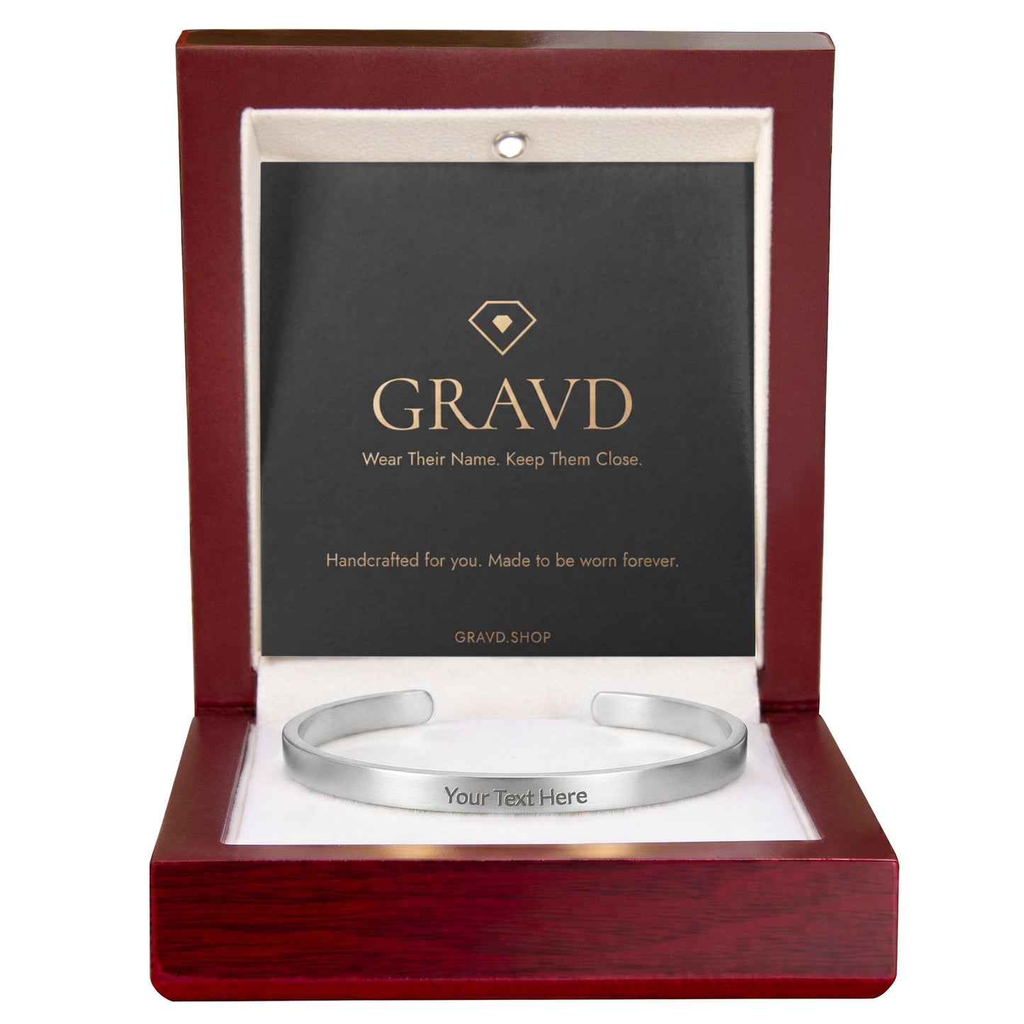 Custom Engraved Cuff Bracelet