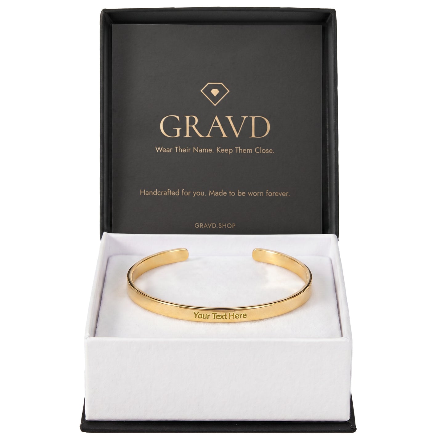 Custom Engraved Cuff Bracelet