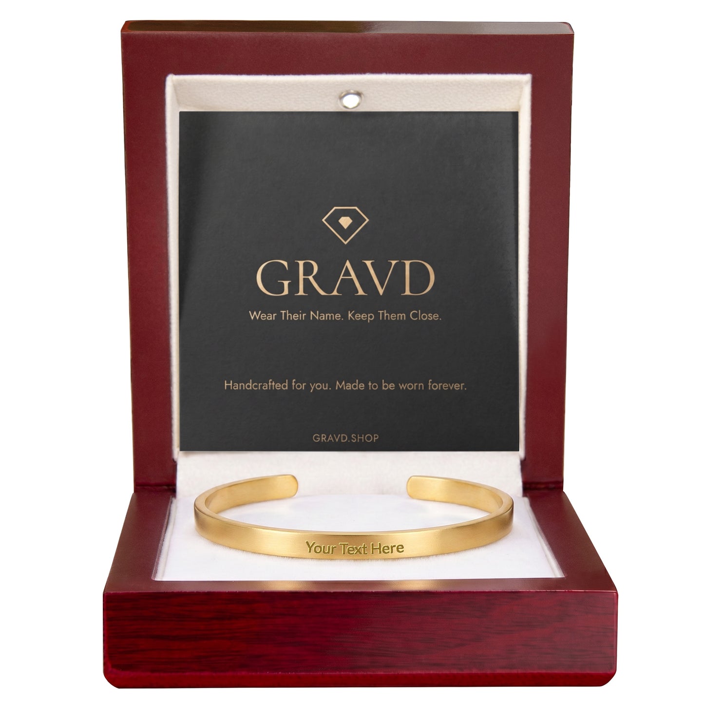 Custom Engraved Cuff Bracelet